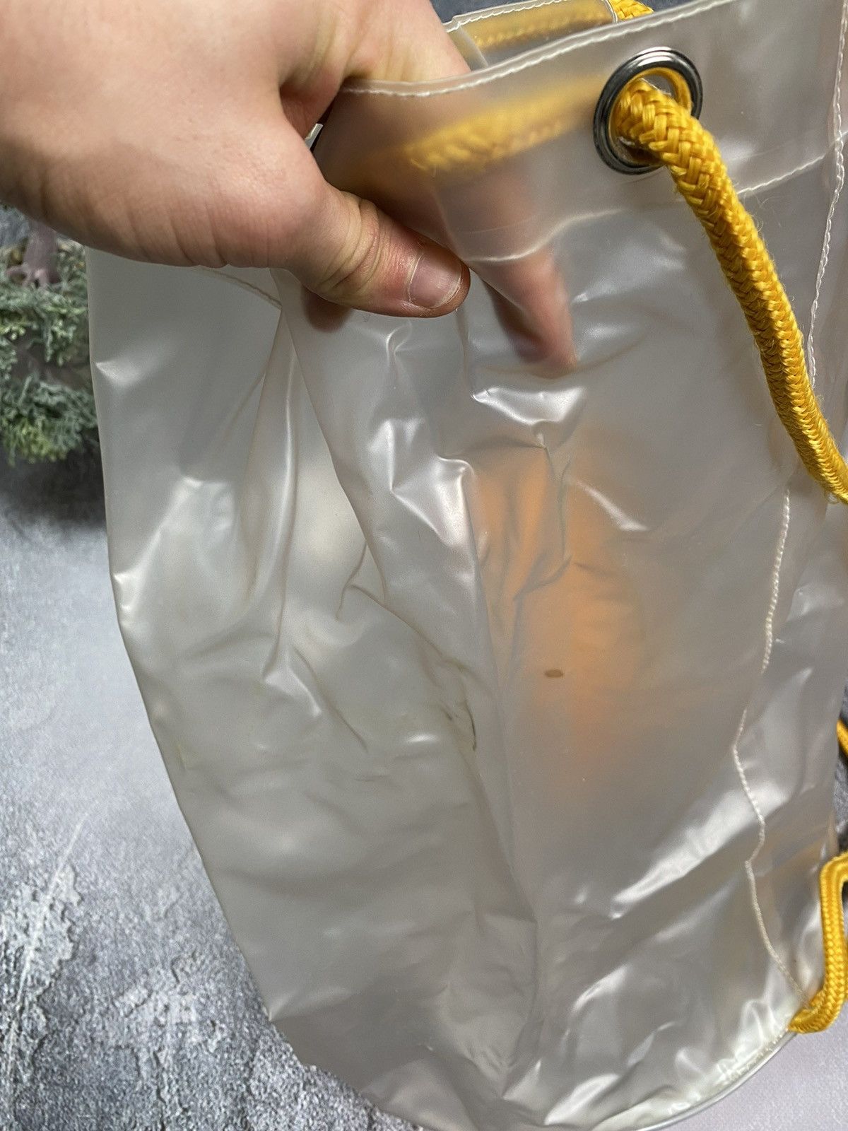 Jil Sander Jil Sander SUN Fragrance Transparent Drawstring Beach Bag Size ONE SIZE - 14 Thumbnail