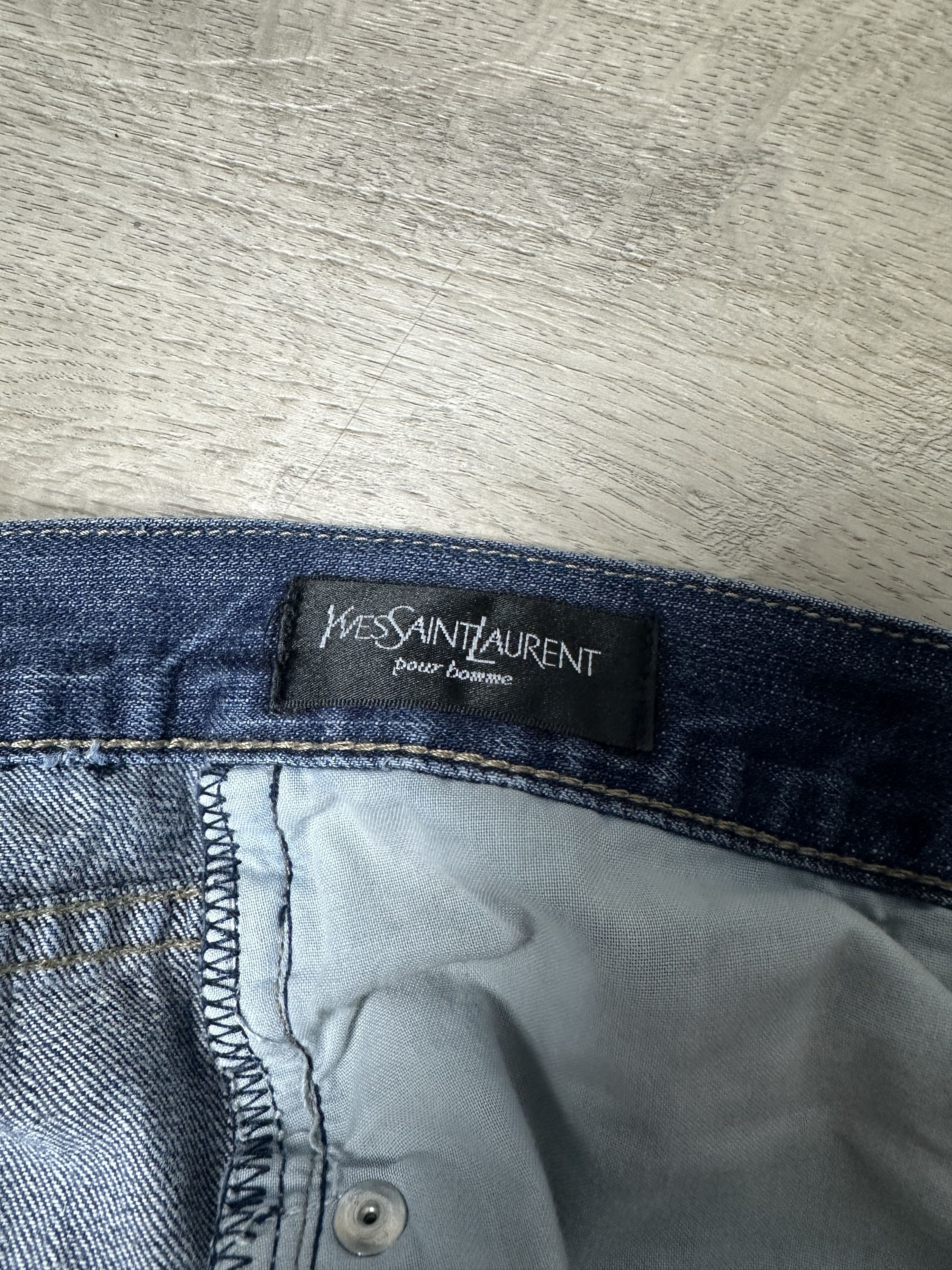 Yves Saint Laurent Yves Saint Laurent YSL Vintage Mens Denim Pants Jeans Size US 40 / EU 56 - 8 Thumbnail