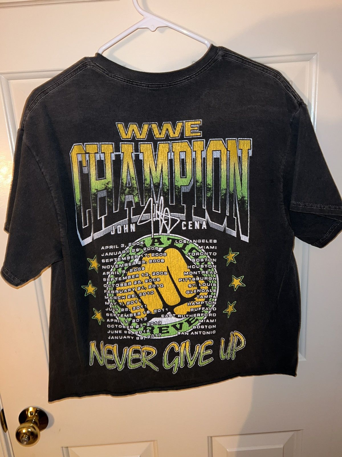 Vintage VINTAGE WWE JOHN CENA TEE Size US M / EU 48-50 / 2 - 2 Thumbnail