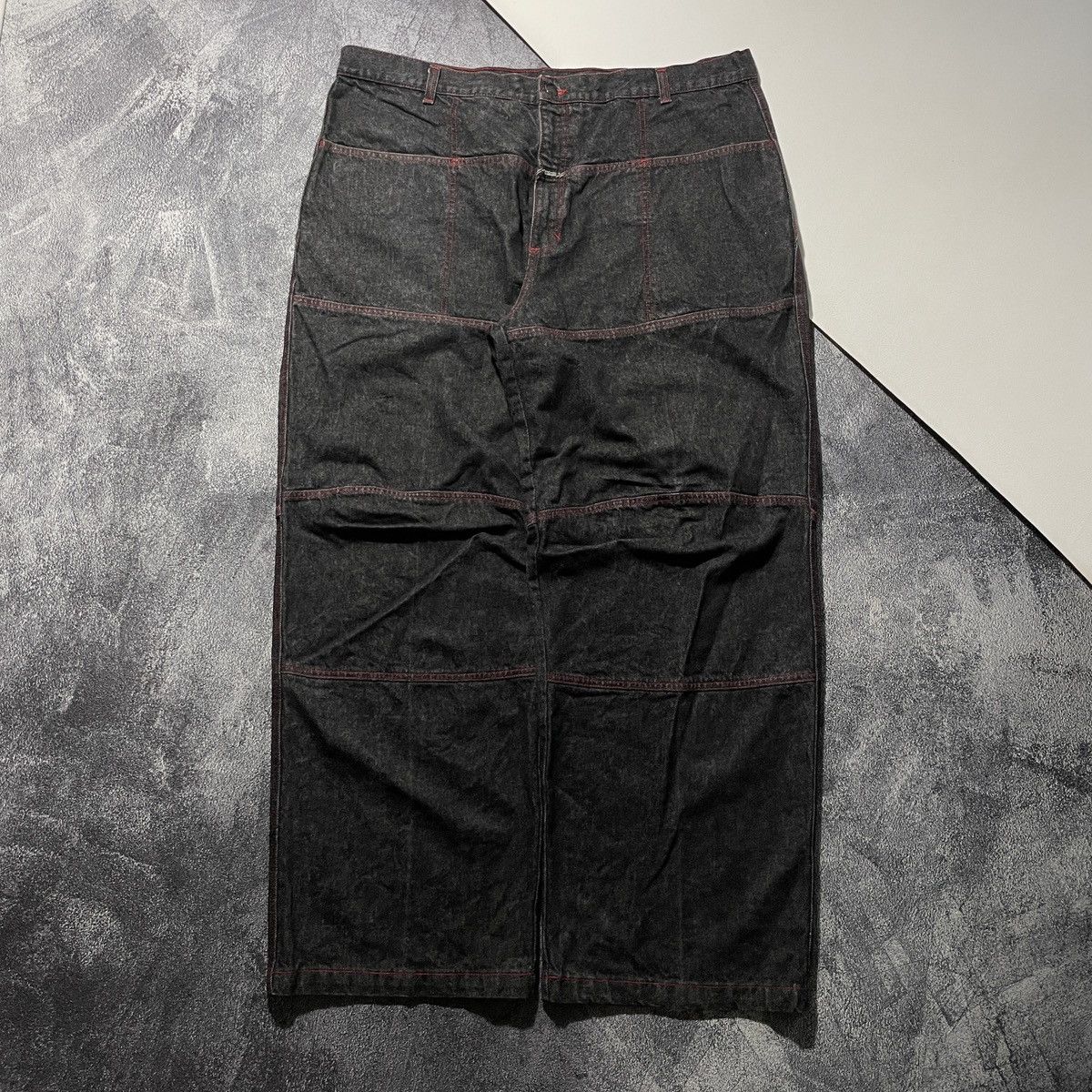 Avirex × Marithe + Francois Girbaud Rare! Baggy Jeans Marithe Francois Girbaud Big Size Size US 44 / EU 60 - 1 Thumbnail