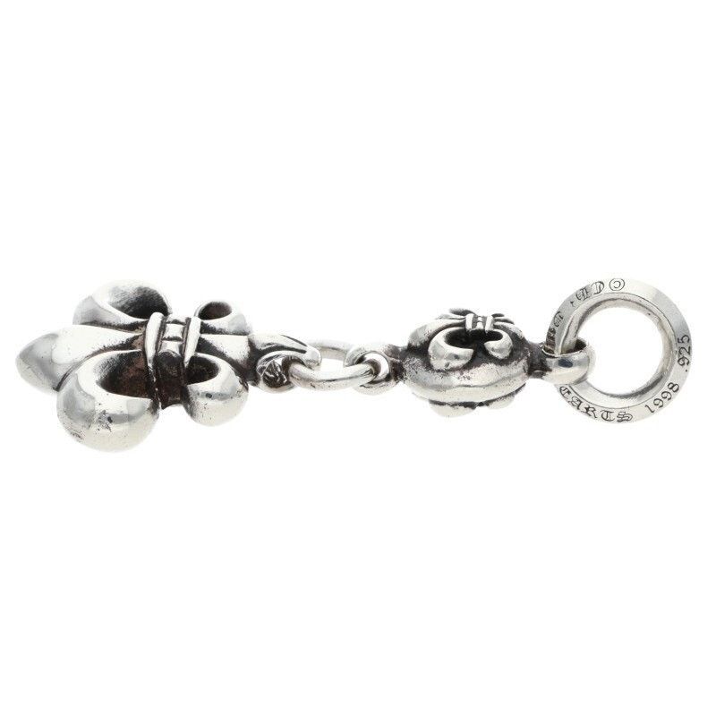Chrome Hearts Chrome Hearts Silver Fleur Ball Charm Necklace Size ONE SIZE - 4 Thumbnail