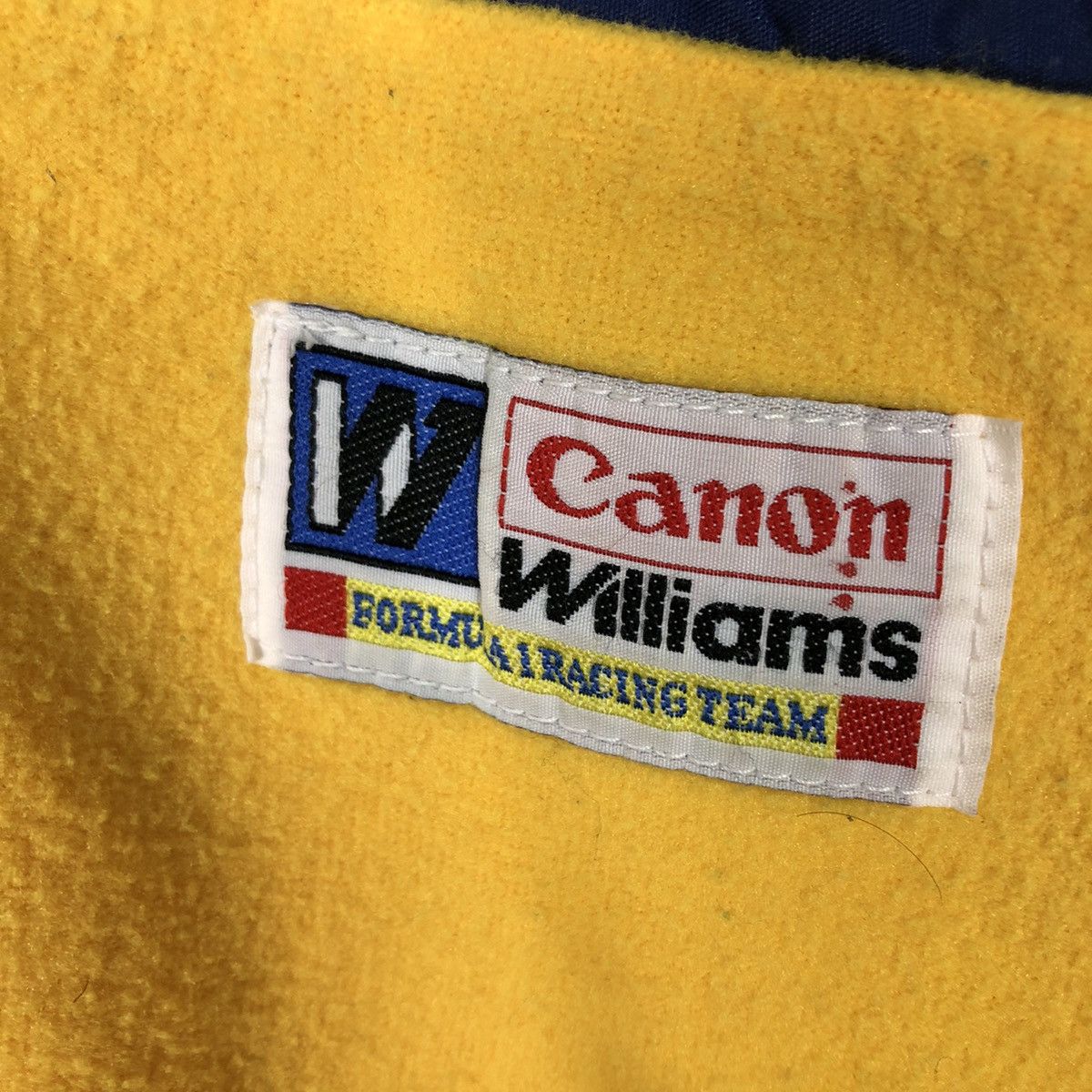 Japanese Brand × Vintage 📌Vintage Bomber Jacket Canon Williams Formula 1 Racing Size US L / EU 52-54 / 3 - 20 Thumbnail