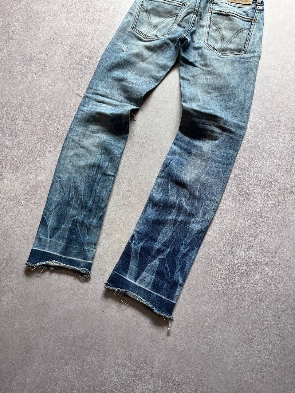 Dolce & Gabbana Vintage Dolce & Gabbana Baggy Avantgarde Jeans Y2K 26 Size 26" / US 2 / IT 38 - 5 Thumbnail