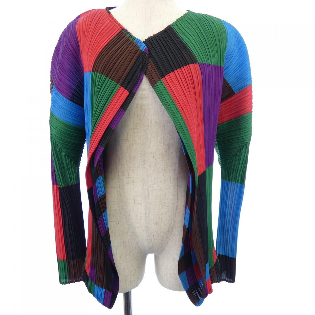 Other Other PLEATS PLEASE Cardigan Others Tops PP14-JD344 DUTY FREE for USA Size ONE SIZE - 1 Thumbnail