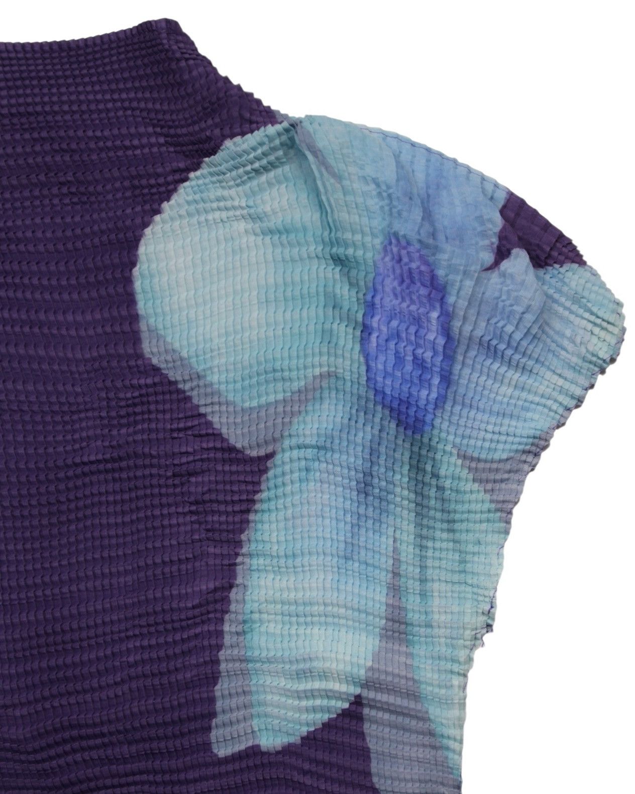 Designer × Japanese Brand 2000S JAPANESE PLEATED TOP WITH FLORAL PRINT Size M / US 6-8 / IT 42-44 - 4 Thumbnail