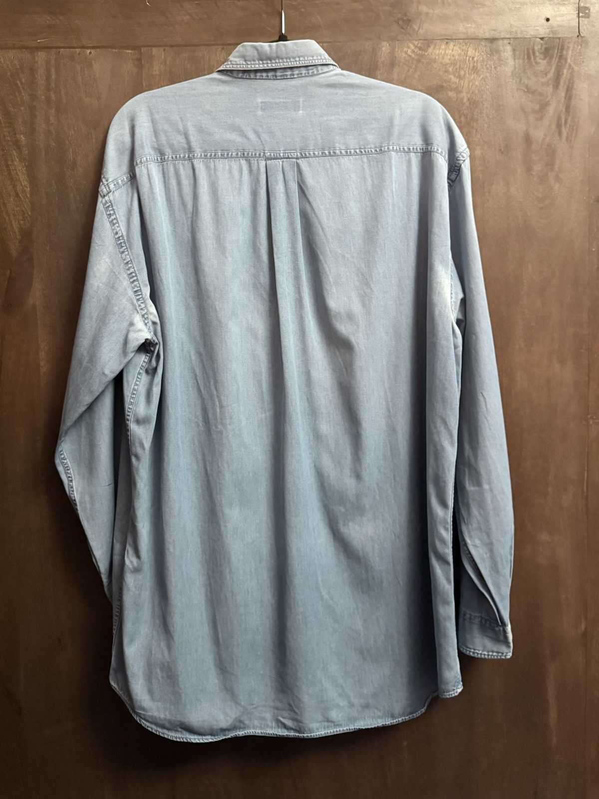 Loewe vintage loewe denim blue shirt 43 Size US XL / EU 56 / 4 - 5 Thumbnail
