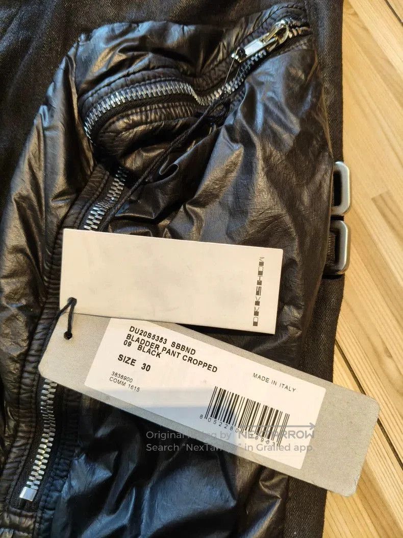 Rick Owens RickOwens 20SS Waxed Denim Cropped Pants. Size US 30 / EU 46 - 3 Thumbnail