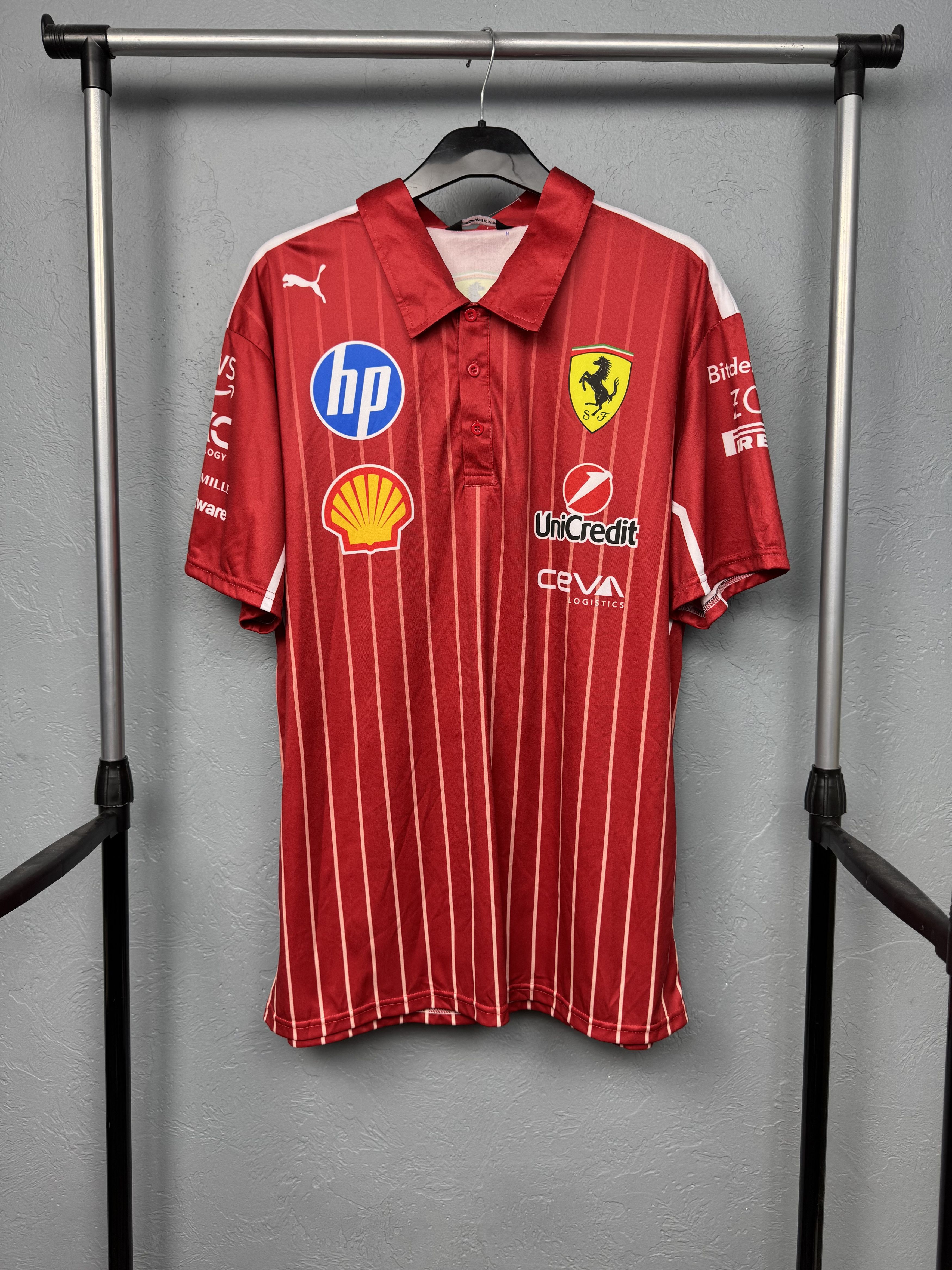 Ferrari Ferrari Racing Team Mens Polo Shirt Tee HP Shell Size US XL / EU 56 / 4 - 1 Thumbnail