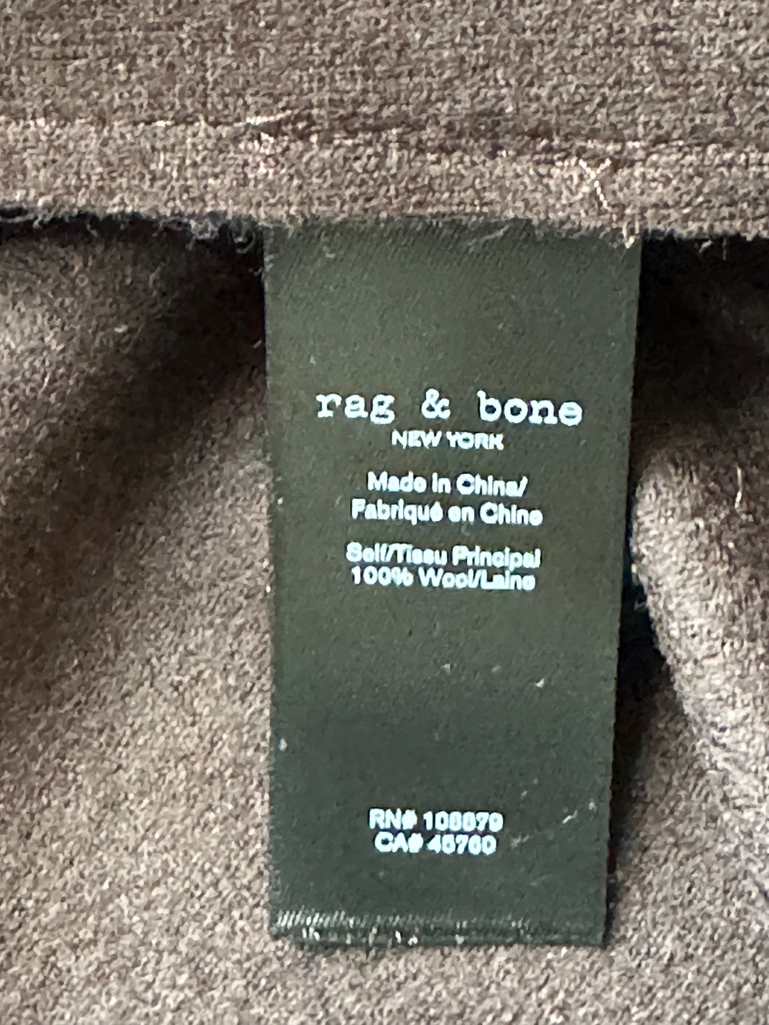 Rag & Bone Rag & Bone Prospect Wool Cardigan - Dark Brown - XXL (NWT) Size US XXL / EU 58 / 5 - 4 Thumbnail
