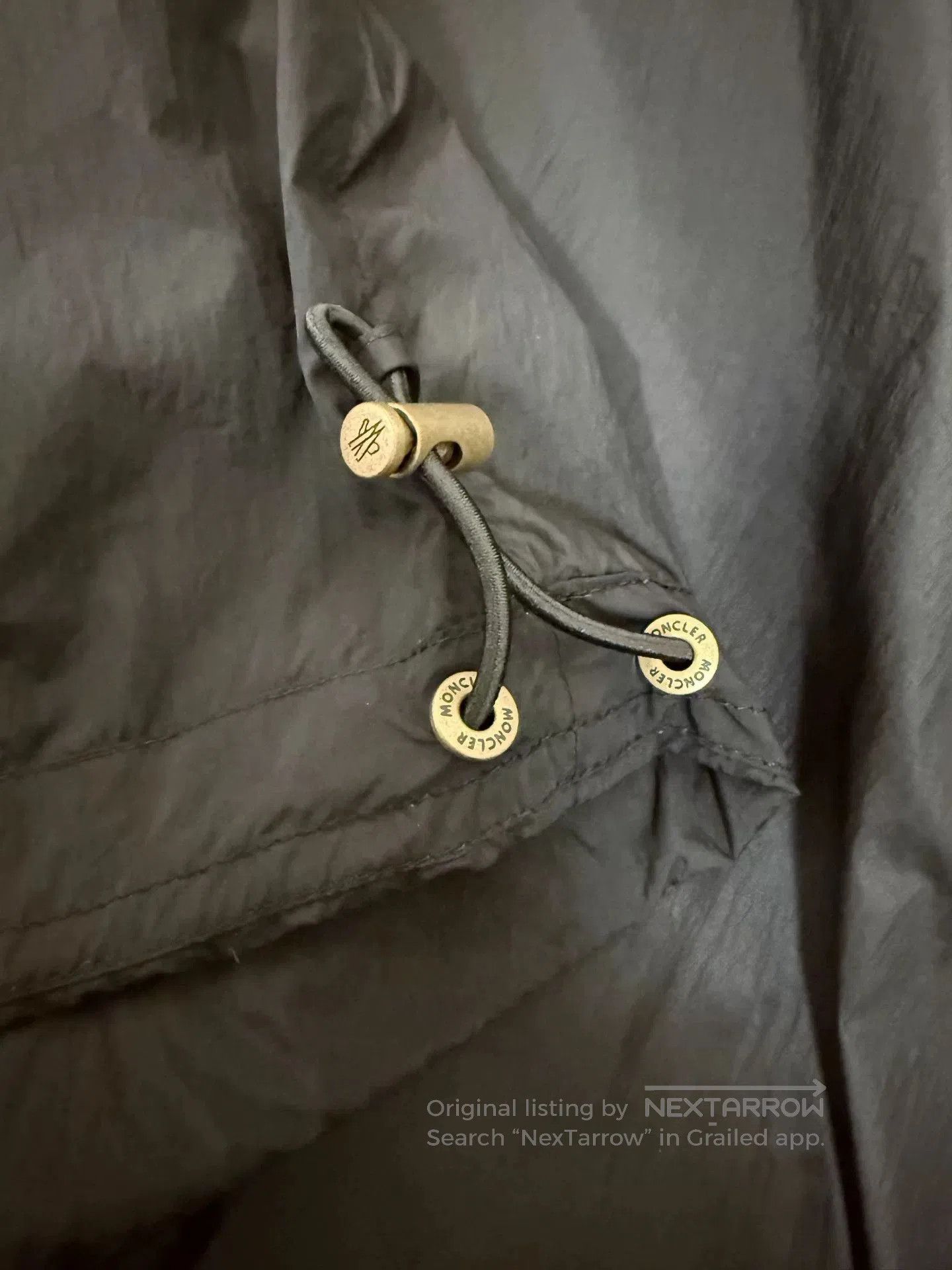 Moncler Moncler Black Thin Casual Jacket. Size US M / EU 48-50 / 2 - 7 Thumbnail