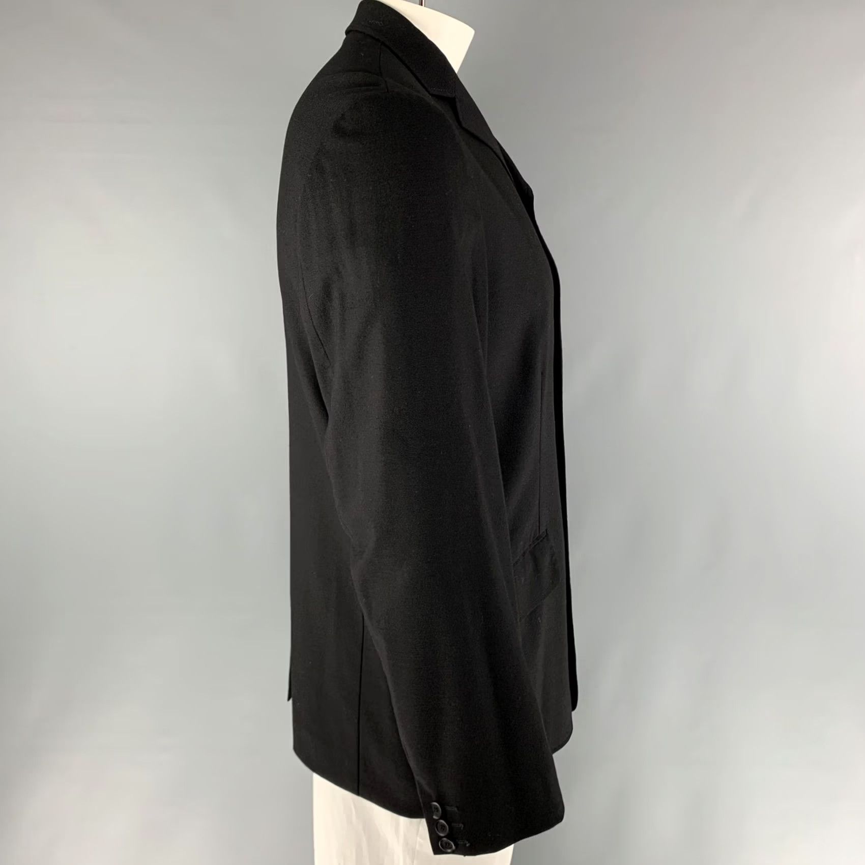 Dolce & Gabbana DOLCE & GABBANA Jacket Size 40 Black Cashmere Blend Jacket Men Black 40 Cashmere Blend Italy 40 Chest 45 in. - Vintage? No, not vintage. Size US XXS / EU 40 - 2 Thumbnail