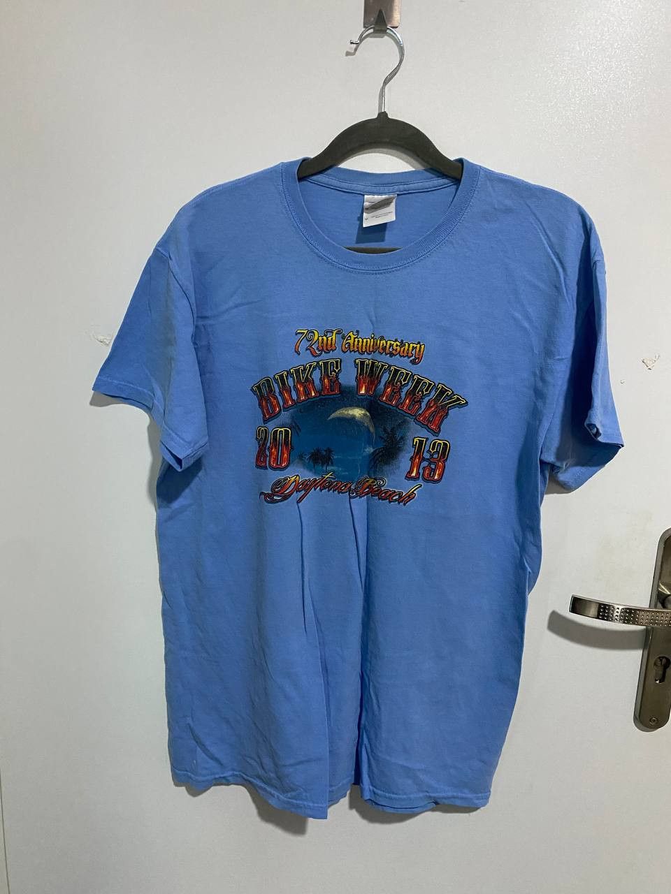 Gildan Gilman Biker\Motorcycle T-shirt Size US M / EU 48-50 / 2 - 2 Thumbnail