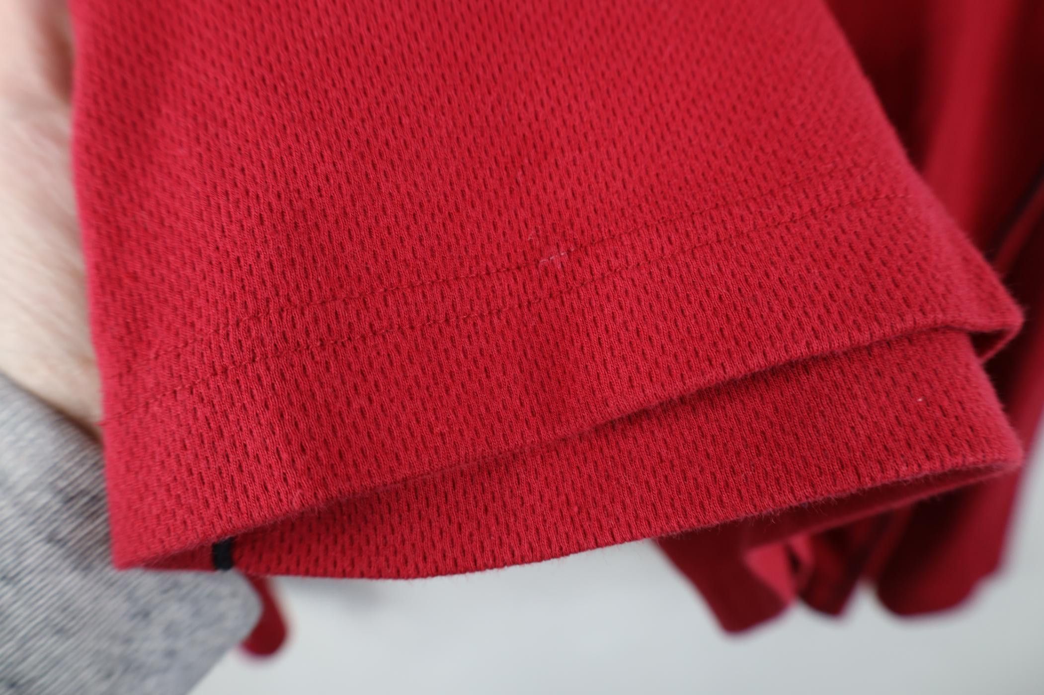 Lands' End Vintage 90s Lands End Thermal Waffle Knit 1/4 Zip Sweater Size US L / EU 52-54 / 3 - 14 Thumbnail