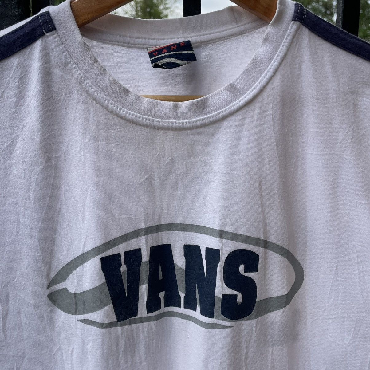 Vans 🔥Vintage 90s VANS Big Logo Vans Skateboard Tee Size US L / EU 52-54 / 3 - 7 Thumbnail