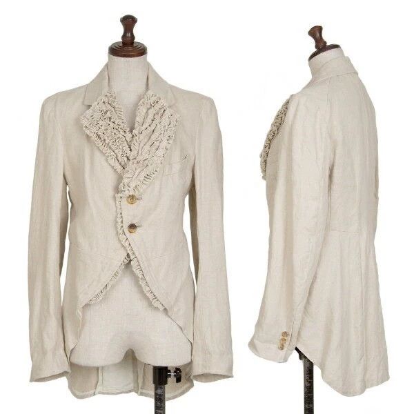 Comme des Garcons Comme Des Garcons Linen flower jacket Size S / US 4 / IT 40 - 1 Thumbnail