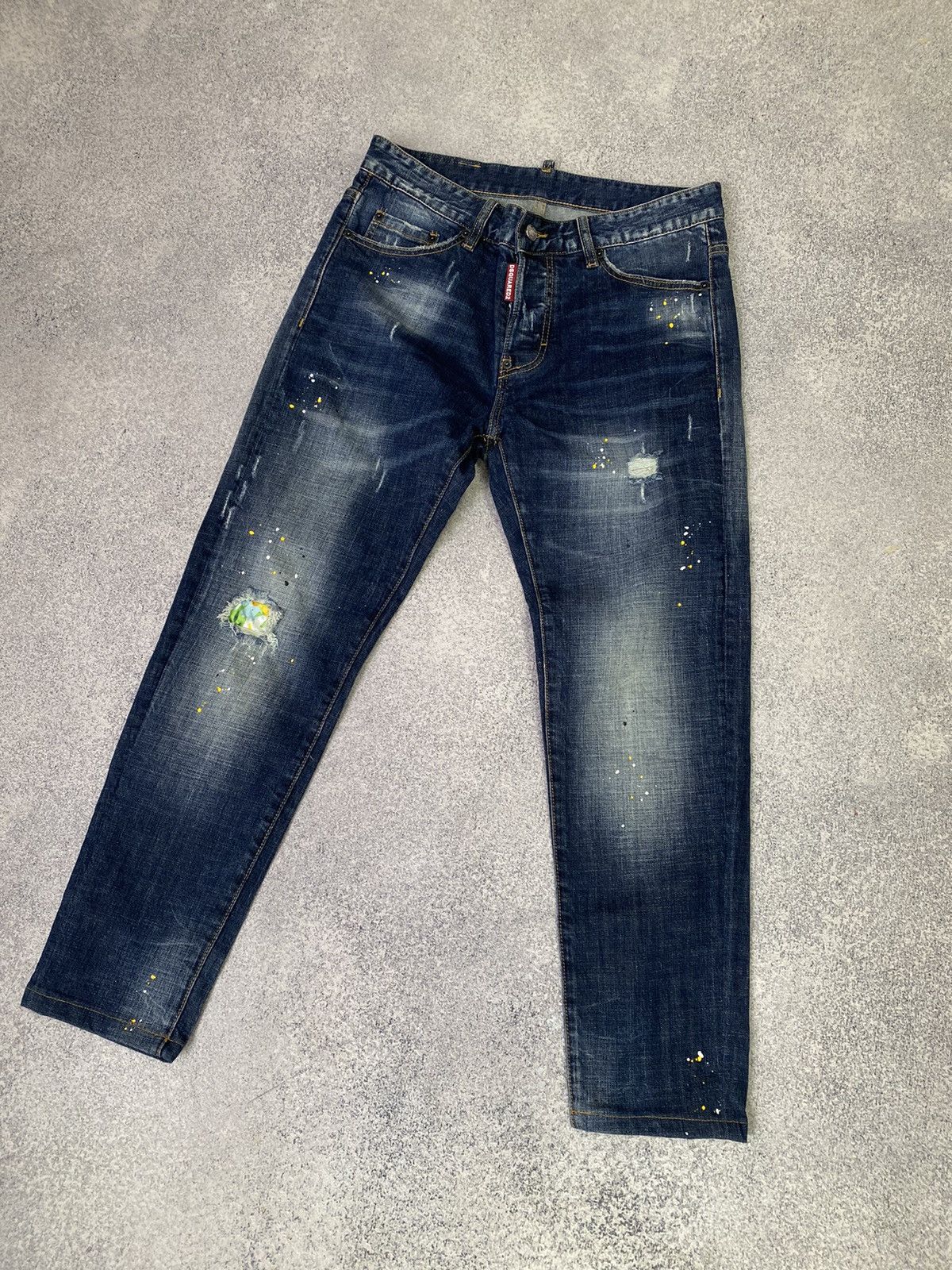 Designer × Dsquared2 × Vintage Vintage Dsquared2 Denim Blue Luxury Jeans Size US 30 / EU 46 - 6 Thumbnail