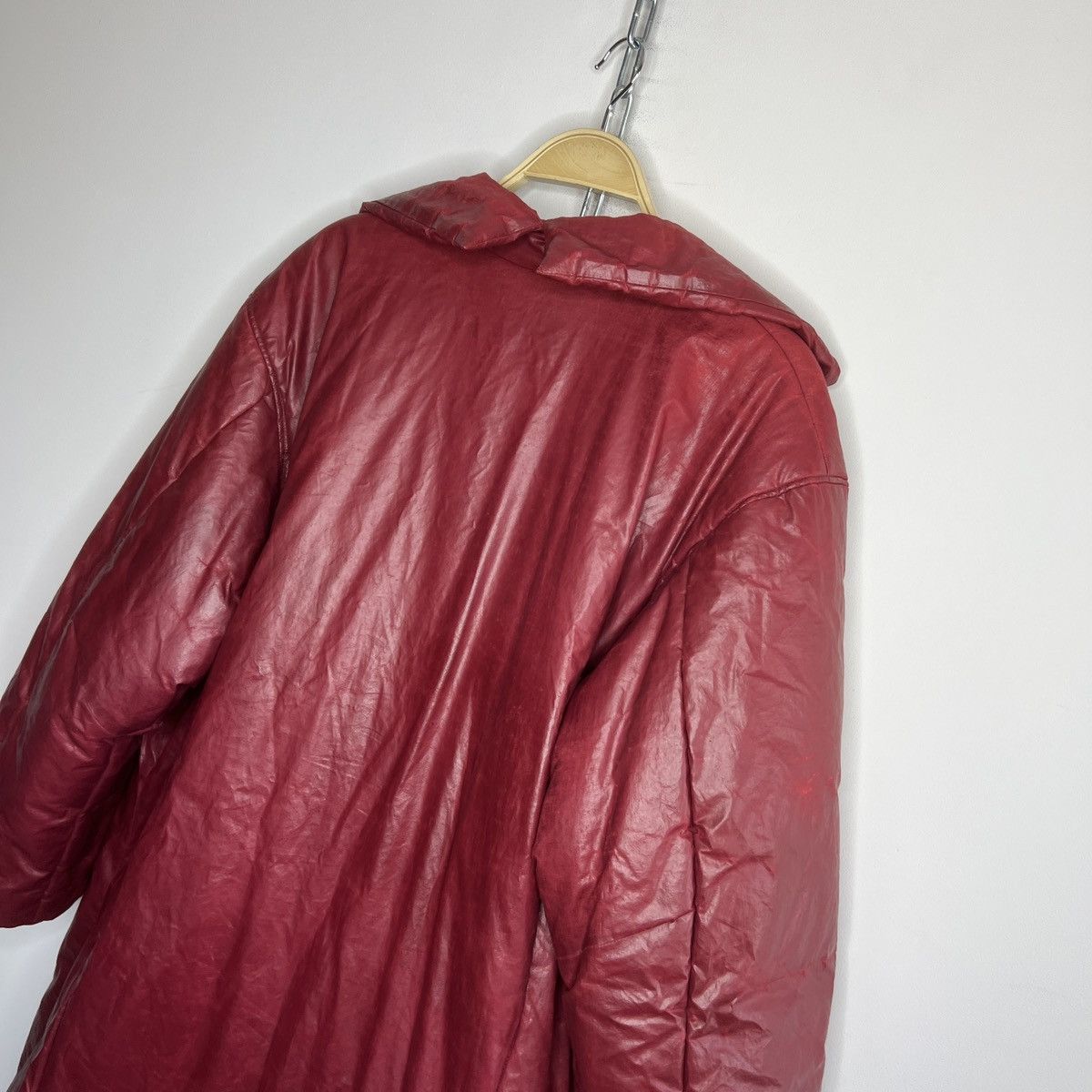 Jil Sander Vintage Jil Sander Heavy Waxed Classic Luxury Coat 90s Size M / US 6-8 / IT 42-44 - 14 Thumbnail