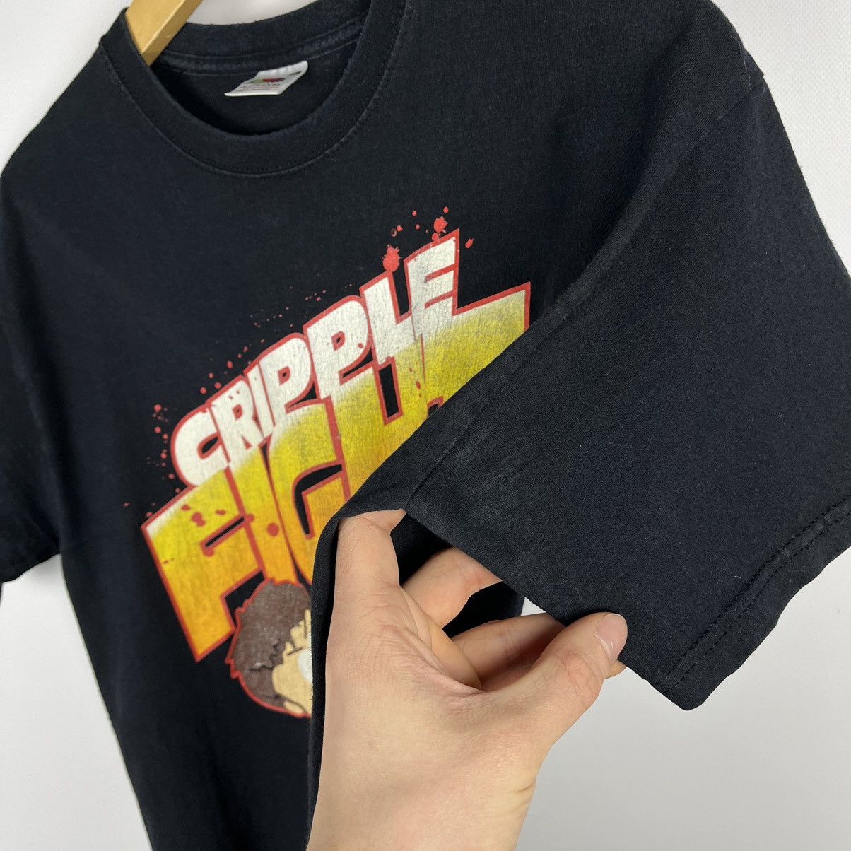 Cartoon Network Vintage South Park y2k Humor Cripple Fight T Shirt 00’s Size US M / EU 48-50 / 2 - 9 Thumbnail