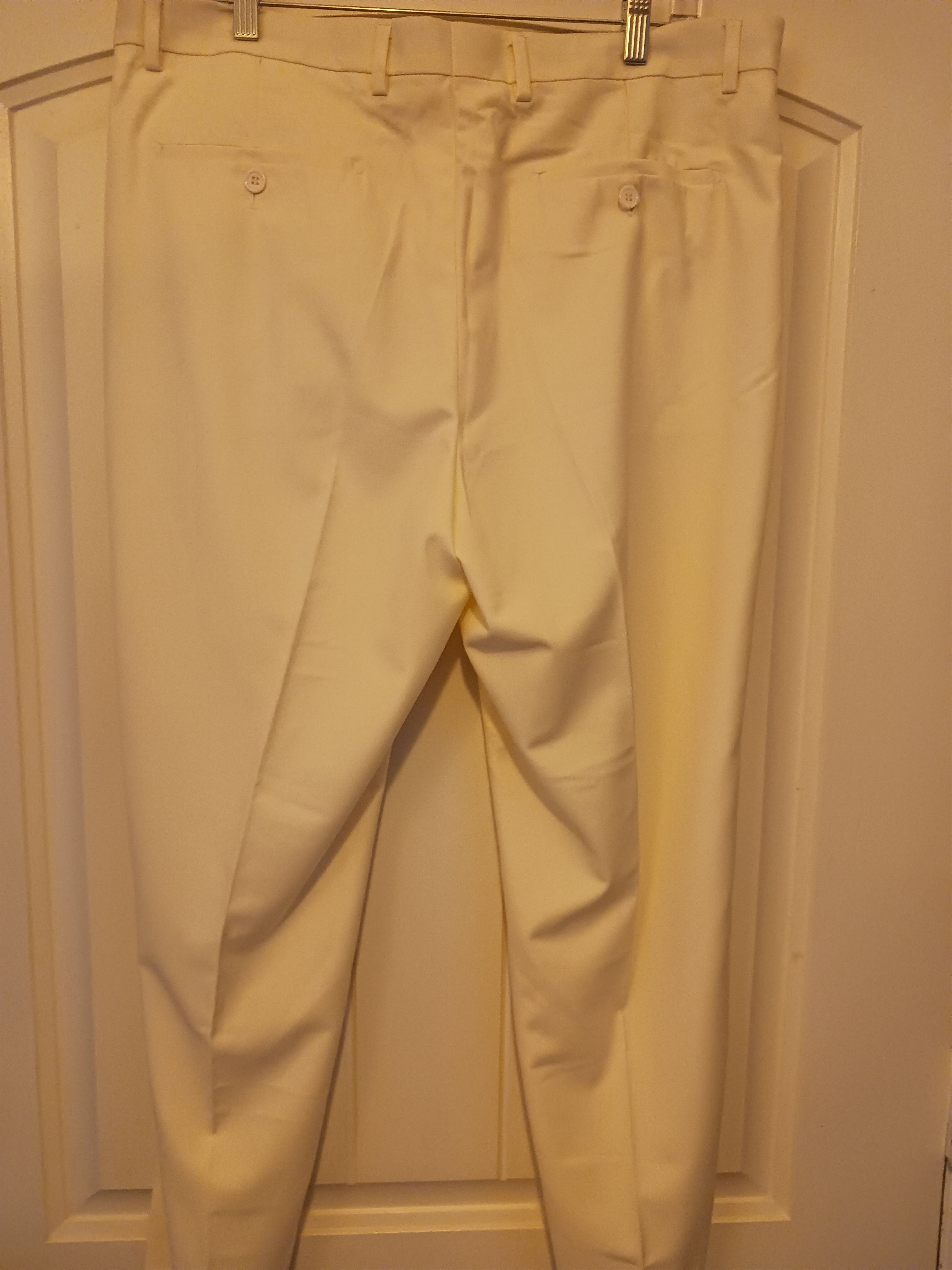 Other 100% Wool White Tuxedo Size 44R - 10 Thumbnail