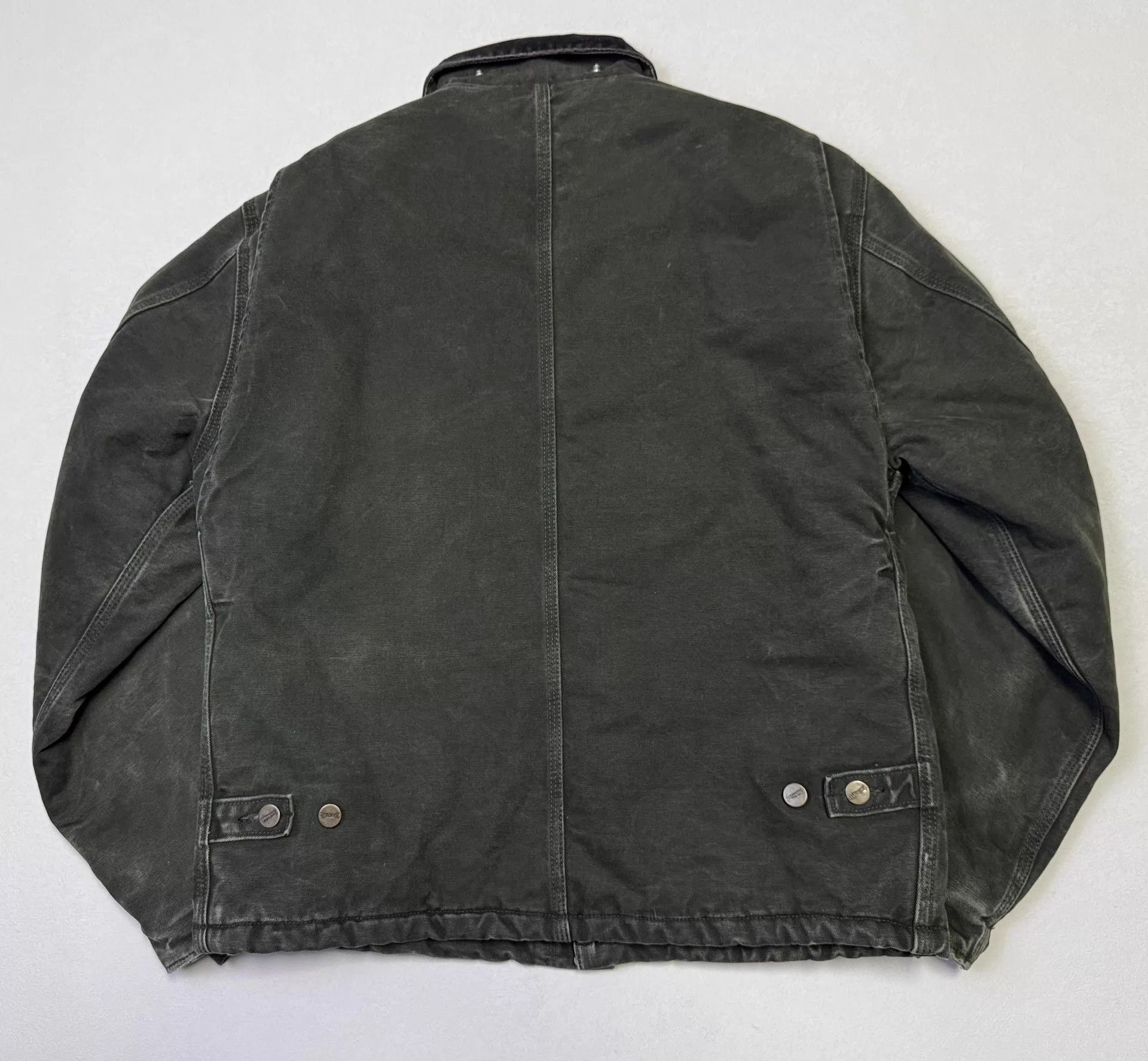 Carhartt Vintage Carhartt J22 Green M Heavy Washed Jacket Size US M / EU 48-50 / 2 - 5 Thumbnail