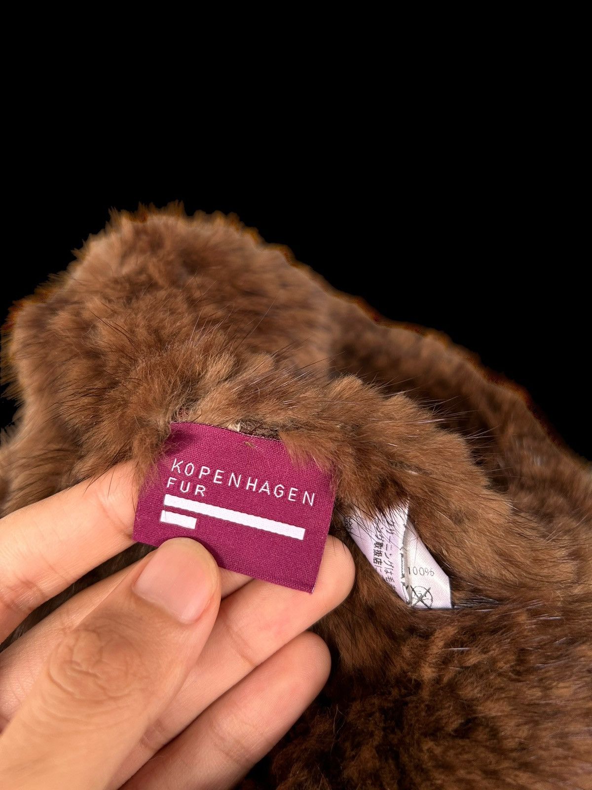 Japanese Brand × Kapital × Vintage japanese Brand KopenHagen Fur Beanie Hats Rare🎌☠️ Size ONE SIZE - 4 Thumbnail