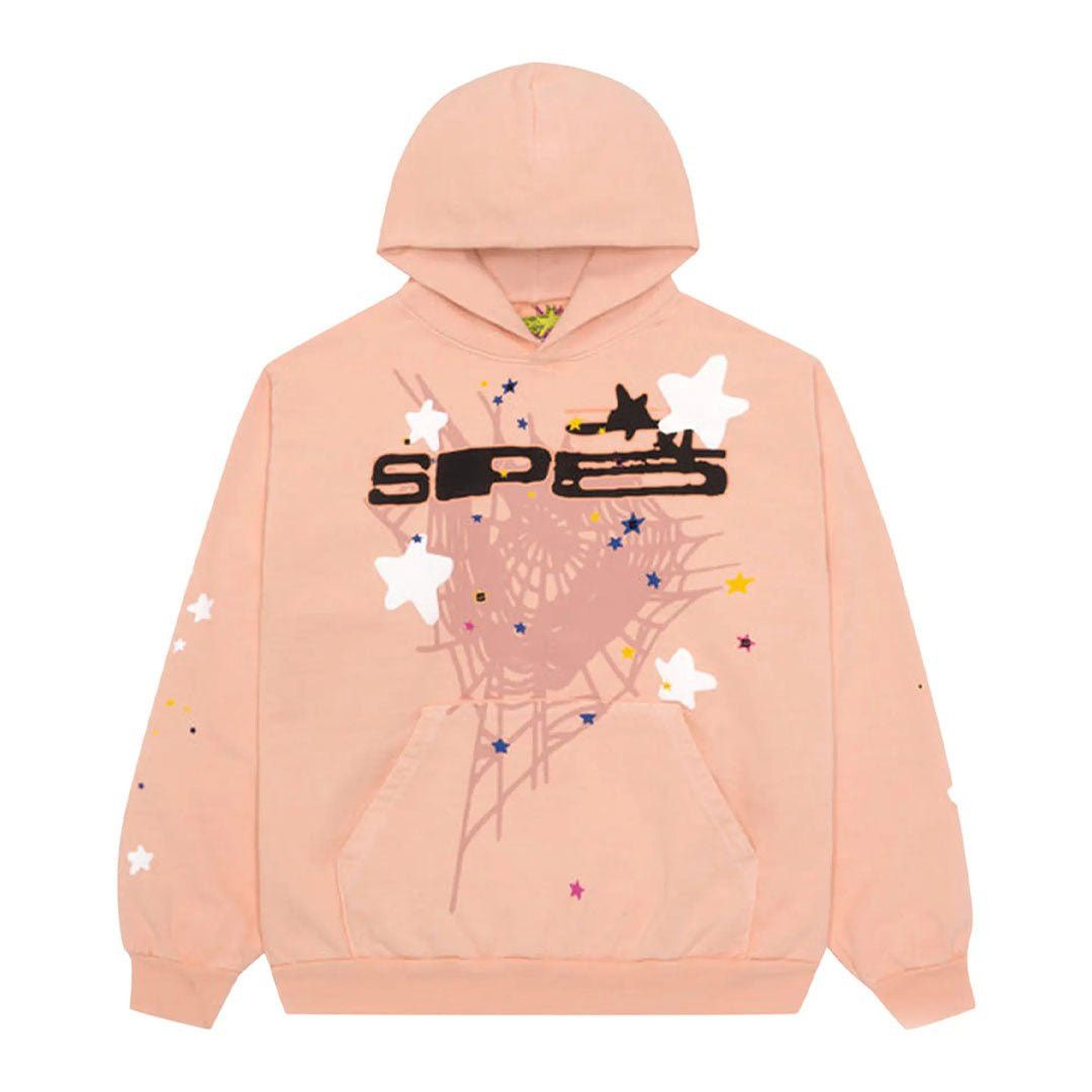 Sp5der Web Hoodie Bellini Size US S / EU 44-46 / 1 - 1 Thumbnail