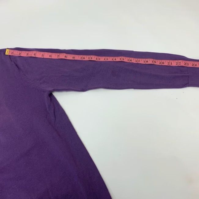Vintage VINTAGE Mexx Sweater Mens Size L Purple V-Neck Pullover Adult Long Sleeve 21" Pit to Pit 27.5" Length Mens Size US L / EU 52-54 / 3 - 3 Thumbnail