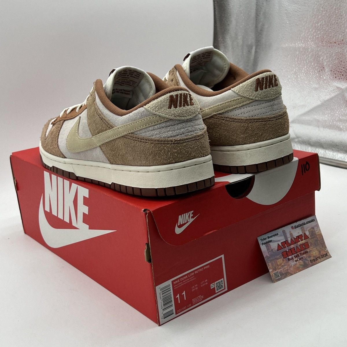 Nike Nike dunk Low medium curry Size US 11 / EU 44 - 4 Thumbnail