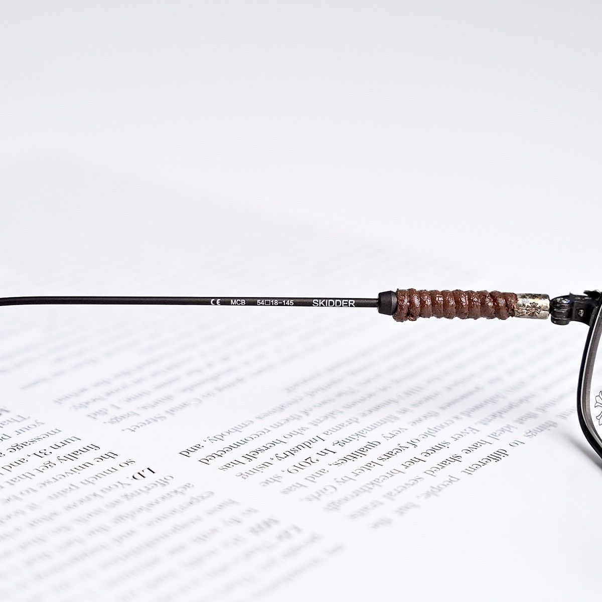 Chrome Hearts CHROME HEARTS SKIDDER MATTE CLASSIC BROWN GLASSES Size ONE SIZE - 6 Thumbnail