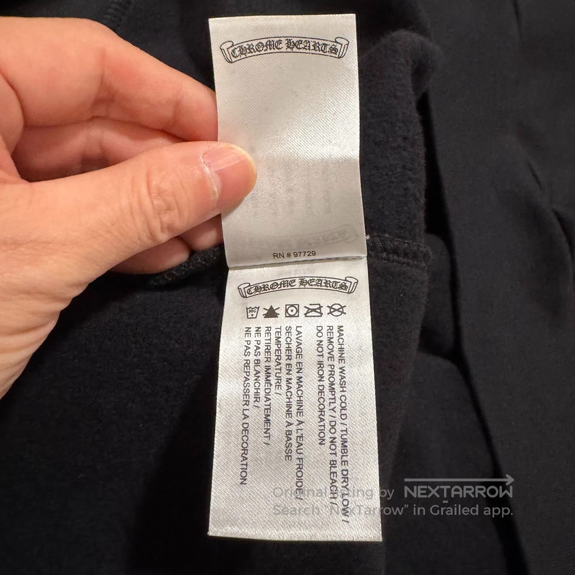 Chrome Hearts chrome hearts black and pink zip. Size US XXL / EU 58 / 5 - 6 Thumbnail