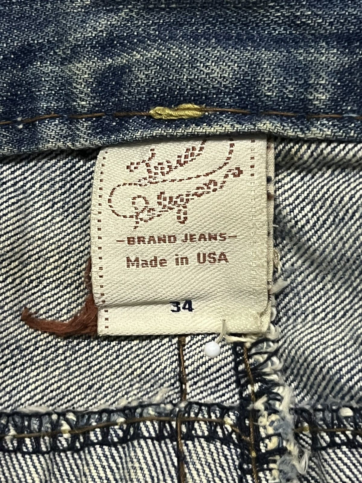 True Religion Vintage 00s True Religion Billy SUPER T Made In USA - W38 Size US 38 / EU 54 - 14 Thumbnail