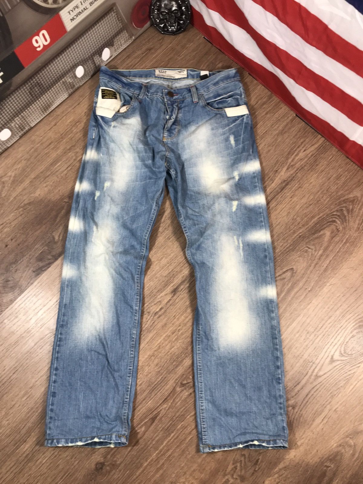Japanese Brand × Vintage Vintage Distressed Denim Pants Jeans Size US 33 - 1 Thumbnail