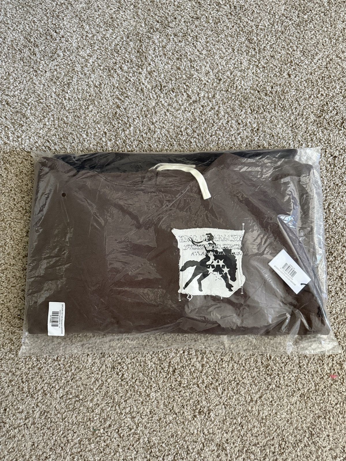 Complex × Sp5der × Travis Scott Sp5der 5Star Brown Rodeo Patch Hoodie Complexcon XL Size US XL / EU 56 / 4 - 2 Thumbnail