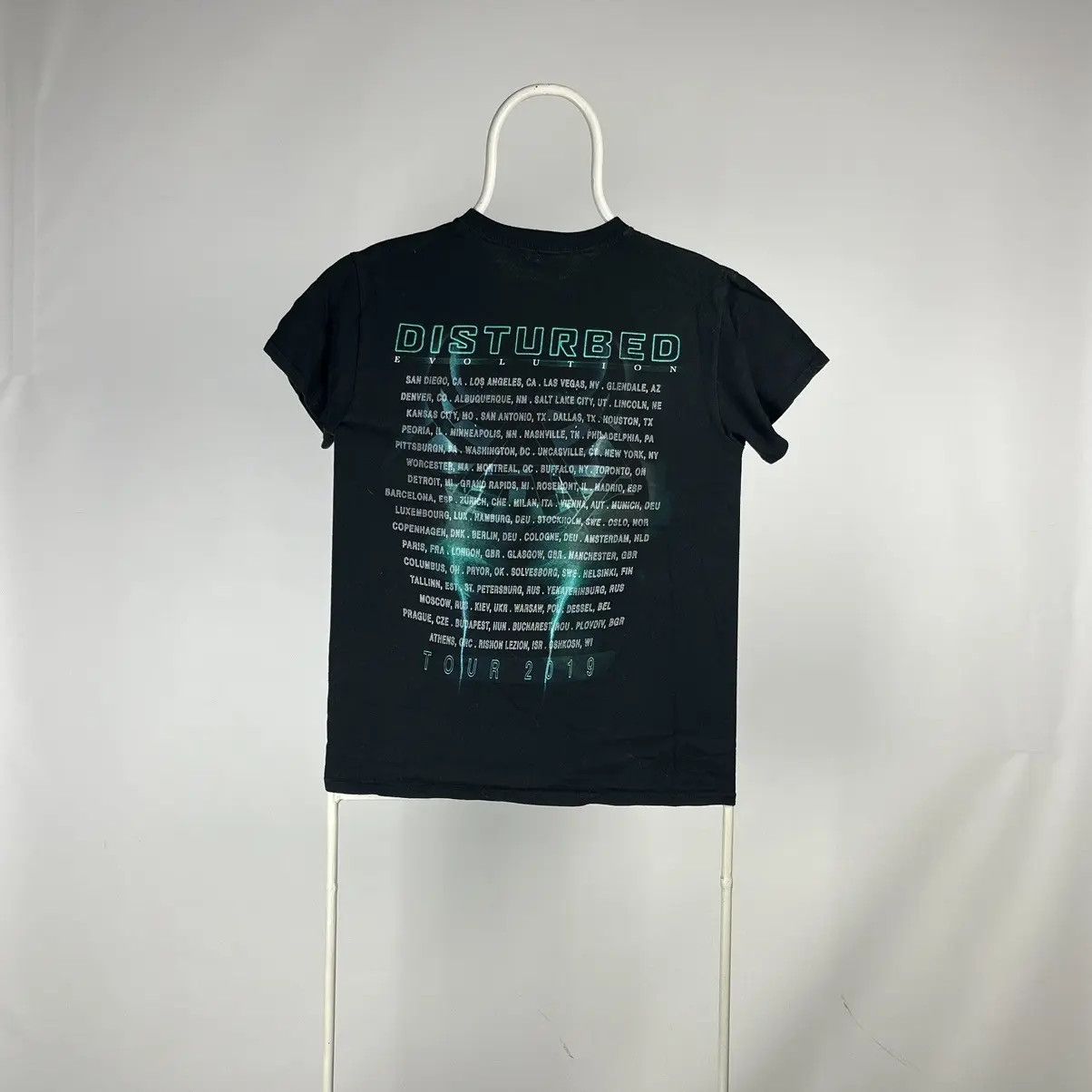 Band Tees Disturbed Tshirt tour tee band tee size Small Size US S / EU 44-46 / 1 - 2 Thumbnail