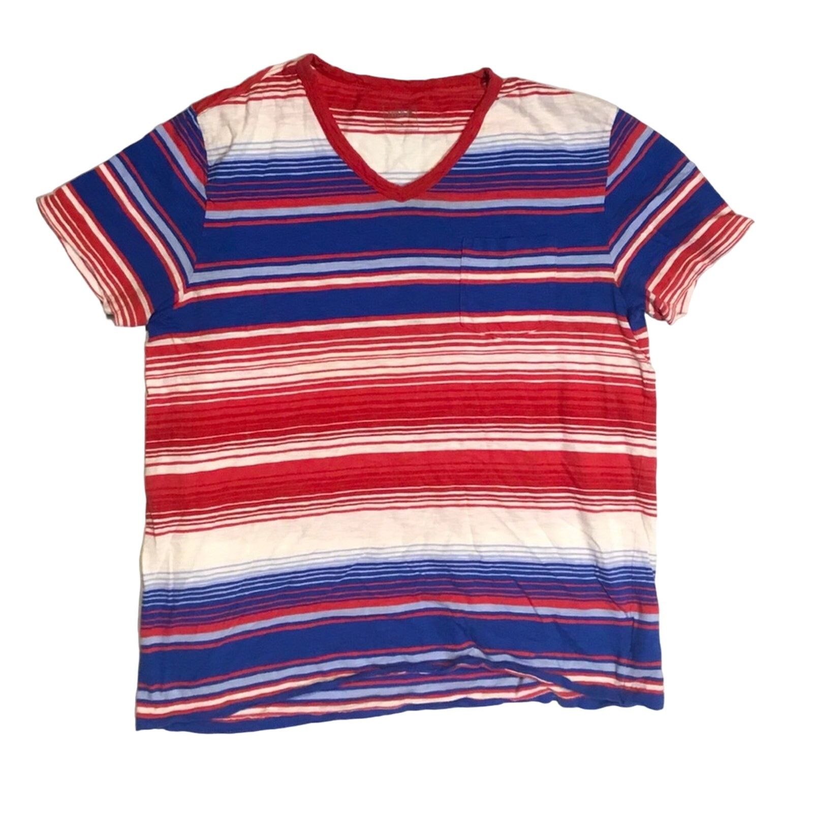 Gap Gap colored Stripes T Shirt Size US L / EU 52-54 / 3 - 1 Thumbnail