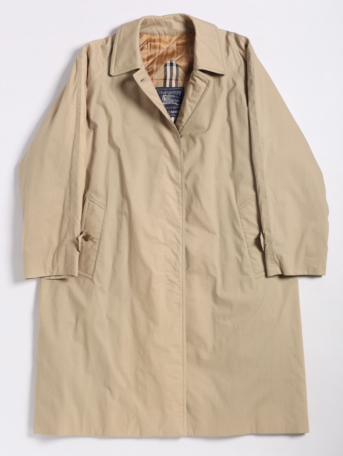 Burberry Burberry London Vintage Trench Coat Short Nova Check