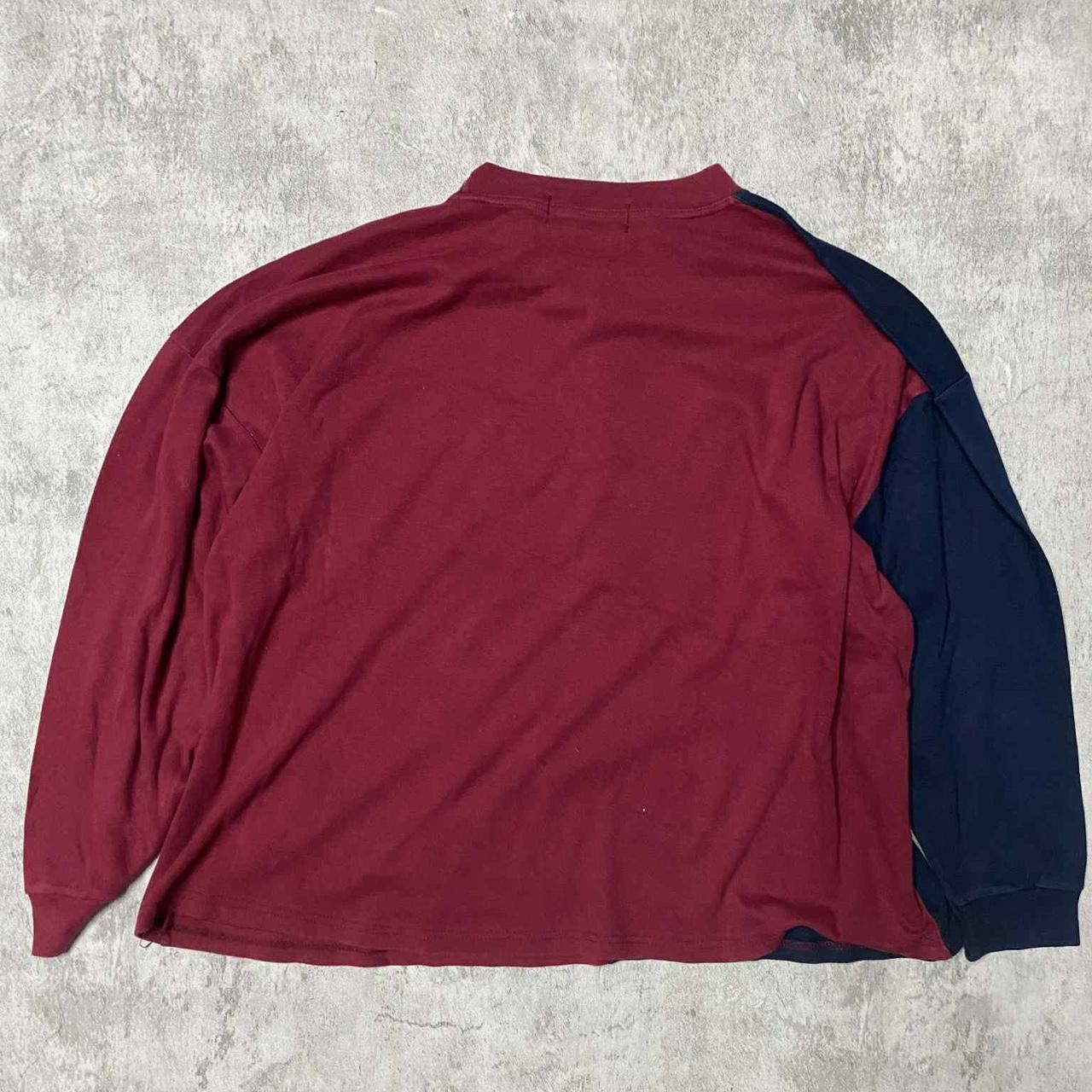 Giorgio Armani Giorgio Armani Moscow long sleeve shirt in red and navy Size US L / EU 52-54 / 3 - 3 Thumbnail