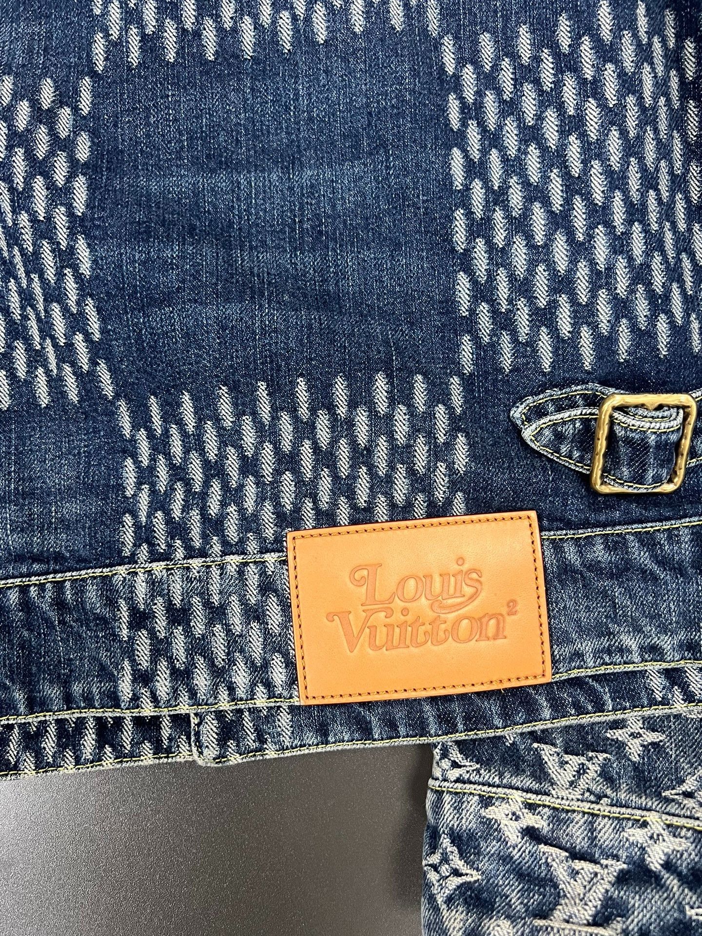 Louis Vuitton Louis Vuitton LV X Nigo Signature Denim Full Print Jacket N Size US M / EU 48-50 / 2 - 6 Thumbnail