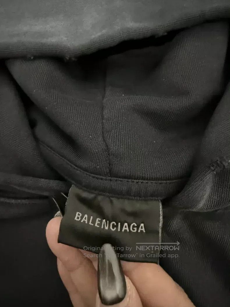 Balenciaga Balenciaga Tape tape masking tape zipper distressed hooded Size US XS / EU 42 / 0 - 3 Thumbnail