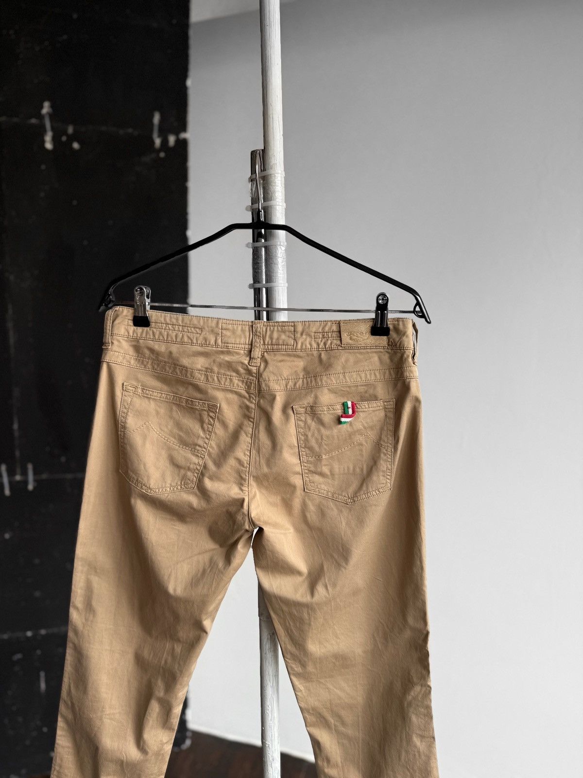 Jacob Cohen Jacob Cohen 746 Style Womens Brown Trousers Pants Stretch Size 30" / US 8 / IT 44 - 4 Thumbnail