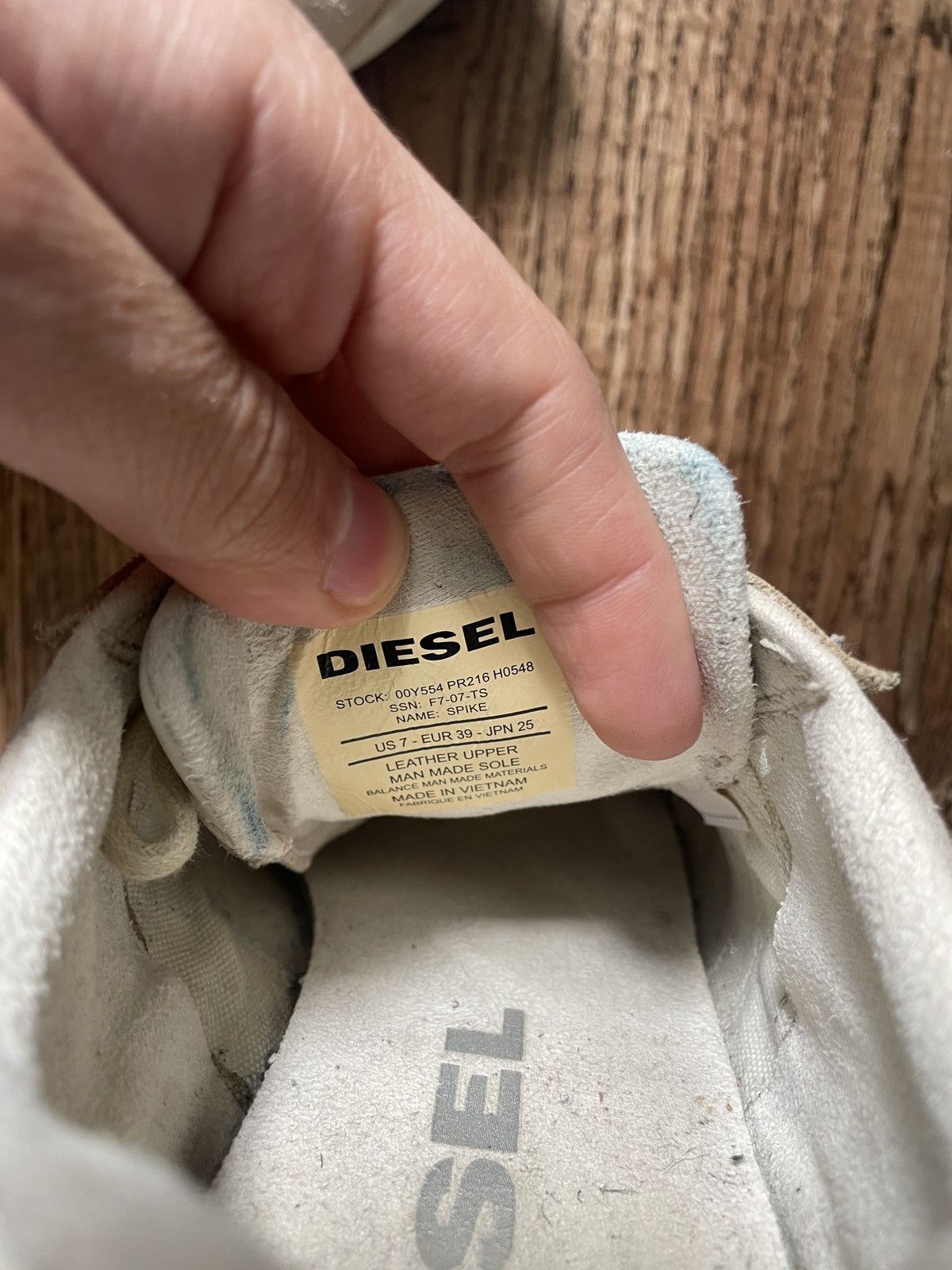 Diesel 💥Rare! Vintage Diesel Low Top Design Suede Sneakers Size US 7 / IT 37 - 12 Thumbnail