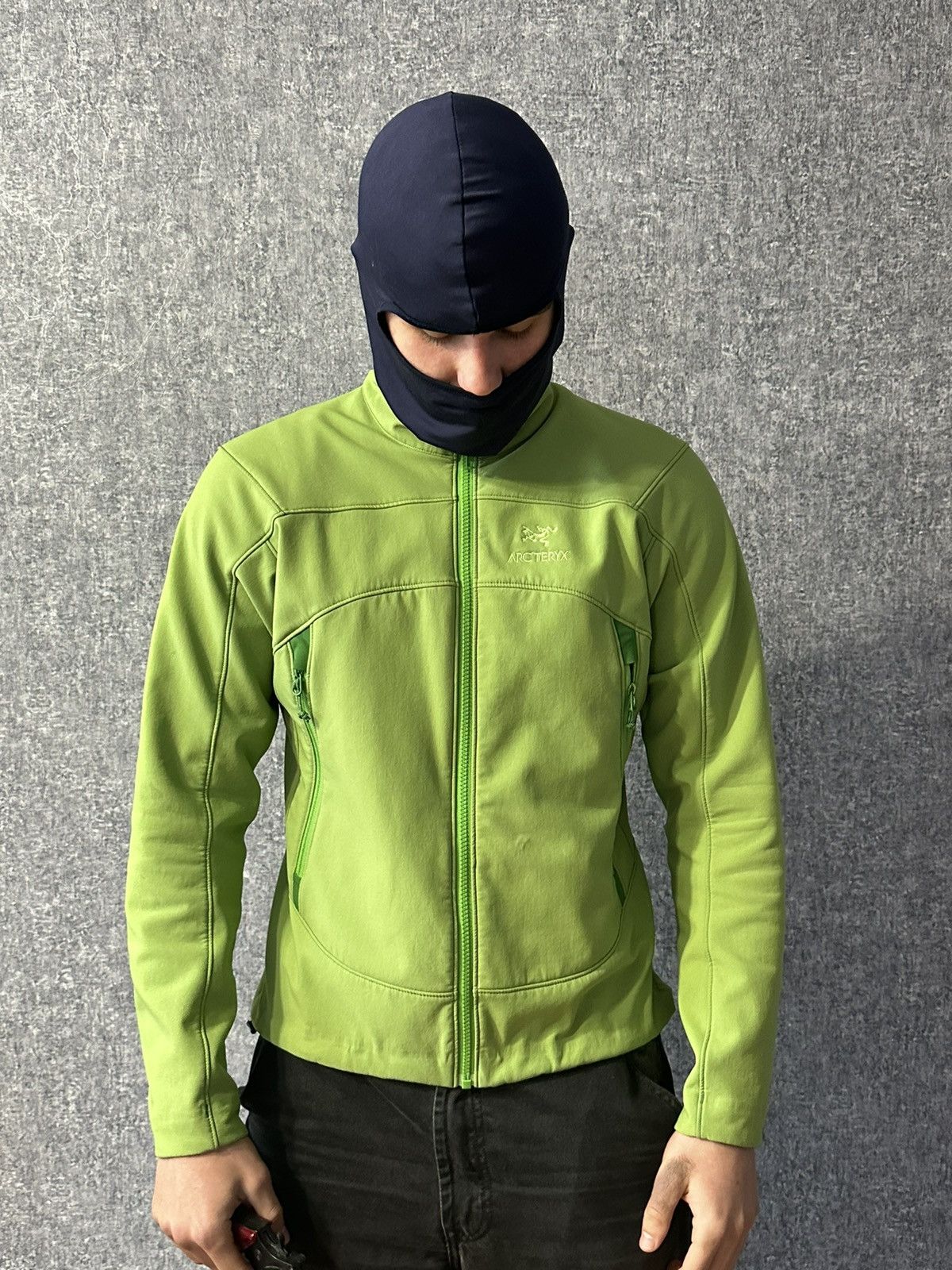image of Arcteryx Vintage Softshell Jacket in Light Green, Women's (Size Large)