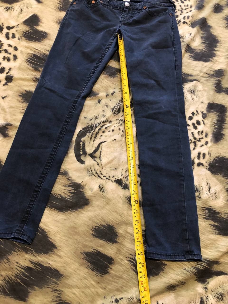 True Religion Vintage True Religion jeans logo crazy Y2K streetwear Size US 28 / EU 44 - 15 Thumbnail