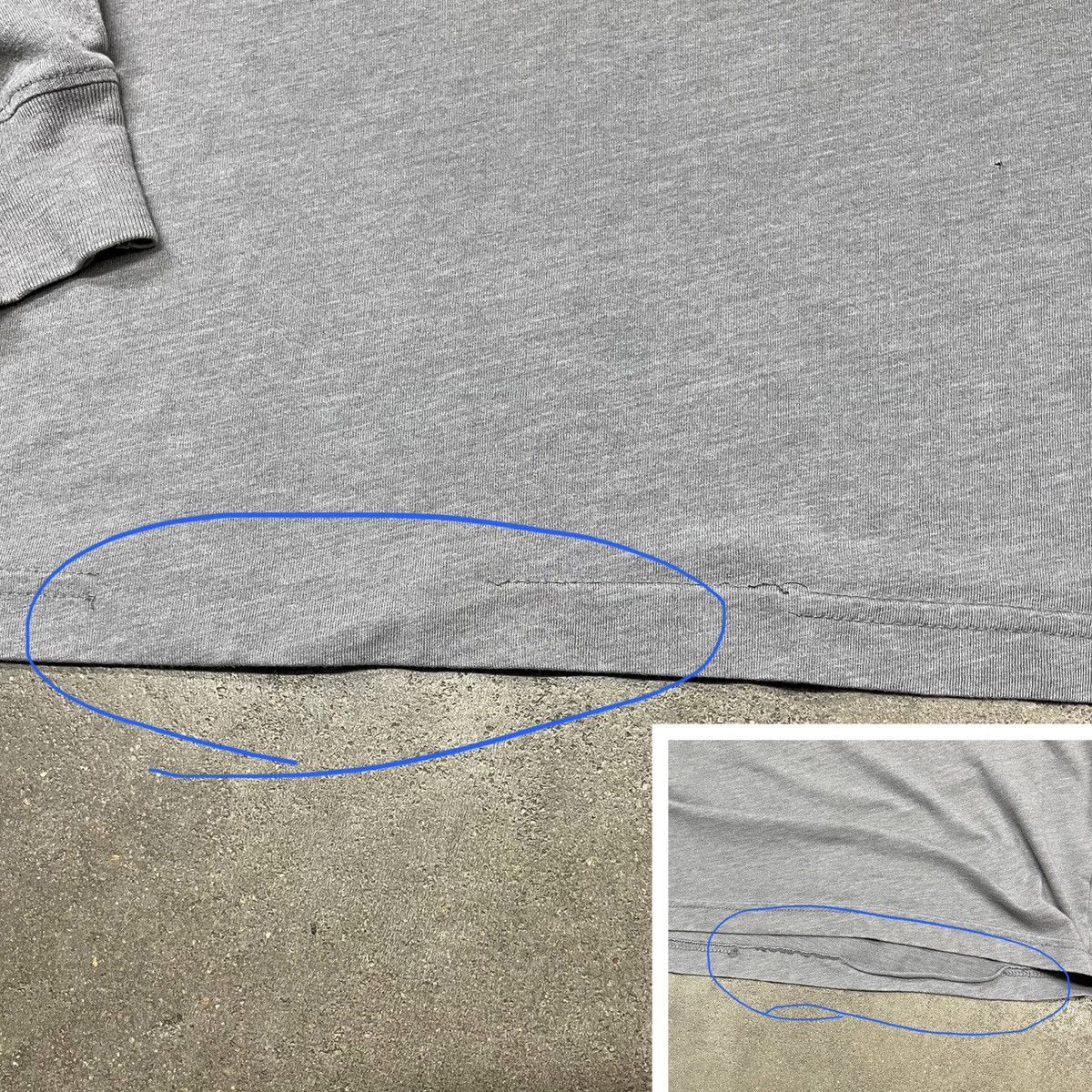 The North Face The North Face Gray Graphic Crew Neck Long Sleeve Shirt Size US S / EU 44-46 / 1 - 8 Thumbnail