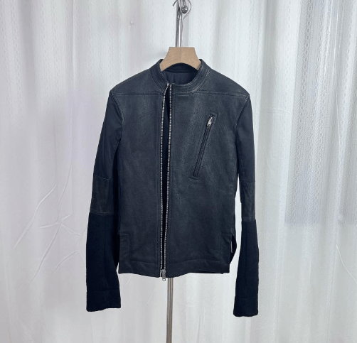 Rick Owens Rick Owens Black Leather Biker Jacket Size US S / EU 44-46 / 1 - 1 Thumbnail