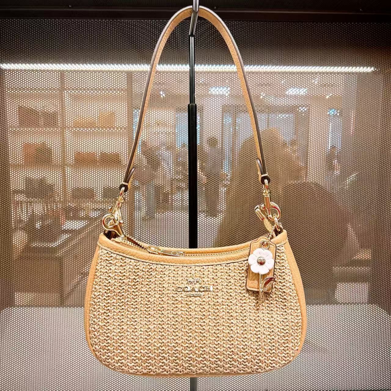 Coach NWT Coach Teri Mini Crossbody Bag CDW66 Toast Size ONE SIZE - 2 Thumbnail