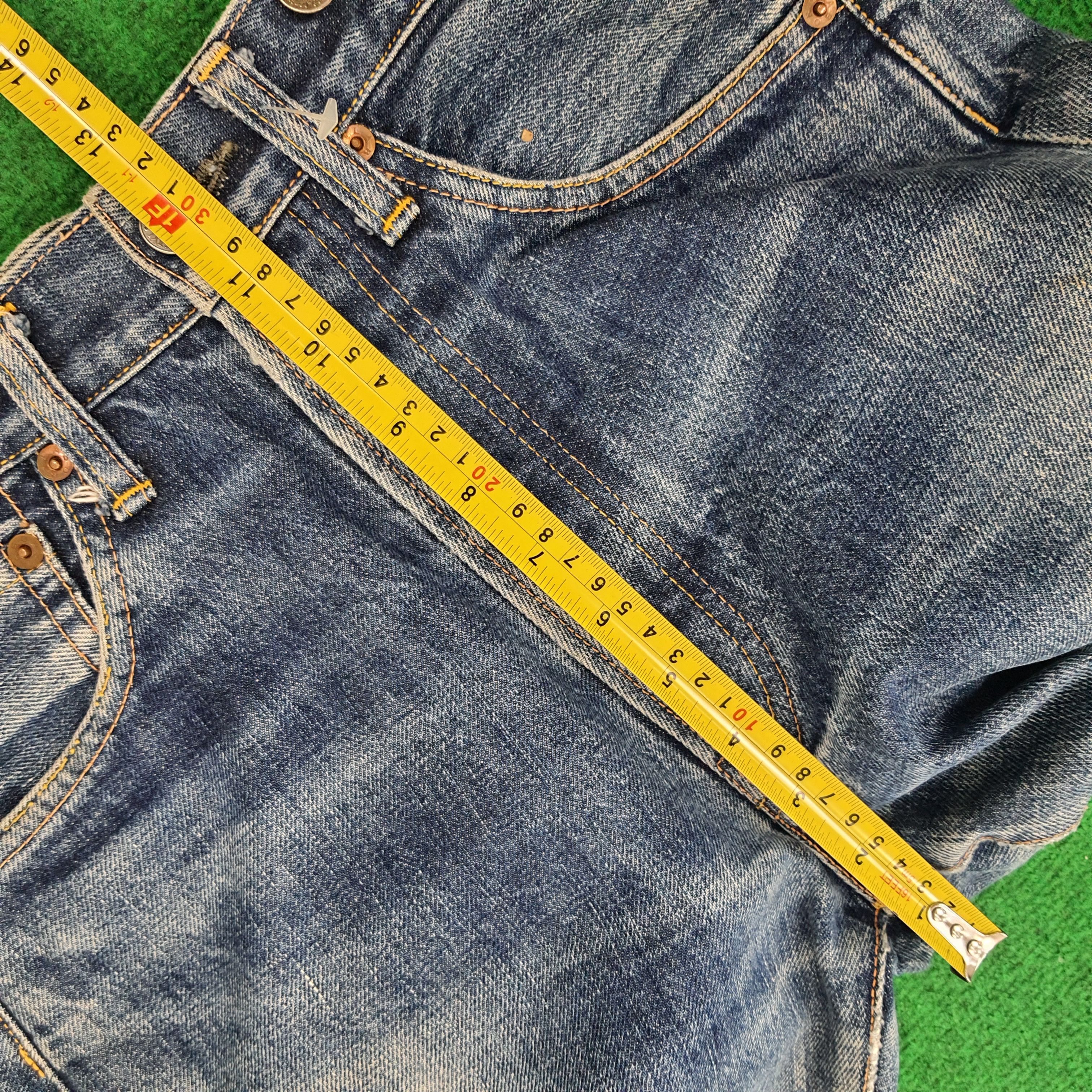 Evisu Vintage Evisu Jeans Selvedge Custom Logo 3Q Jeans C258N14 Size US 27 - 9 Thumbnail