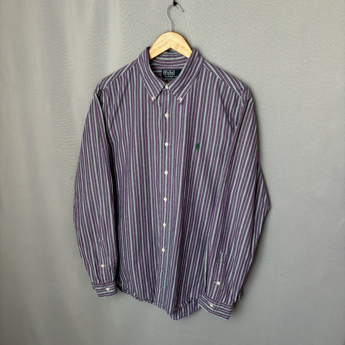 Polo Ralph Lauren Polo Ralph Lauren custom fit shirt xl vintage rare Size US XL / EU 56 / 4 - 1 Thumbnail