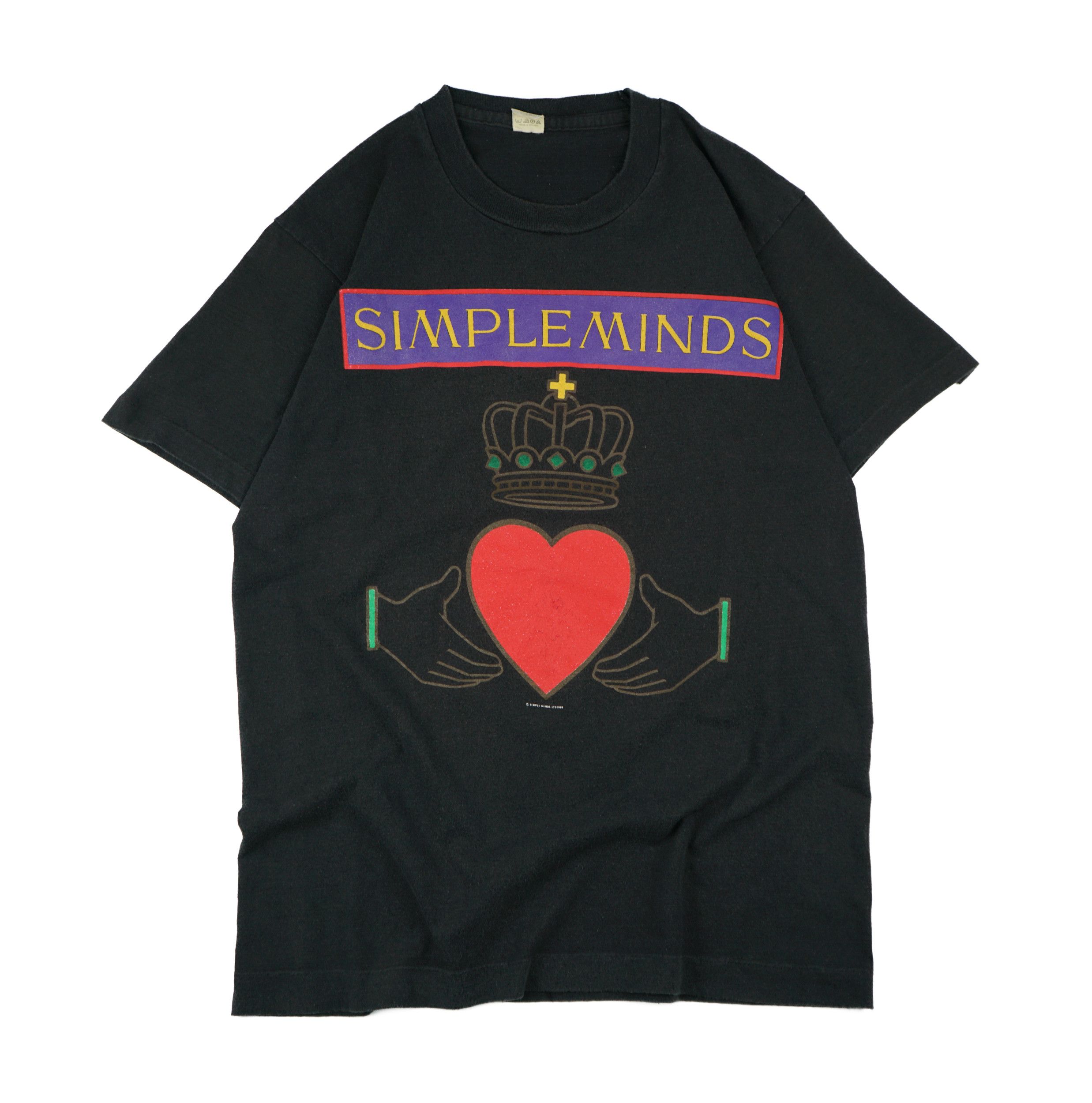 Band Tees × Vintage Vintage 1989 Simple Mind Tour T-Shirt Size US S / EU 44-46 / 1 - 1 Thumbnail
