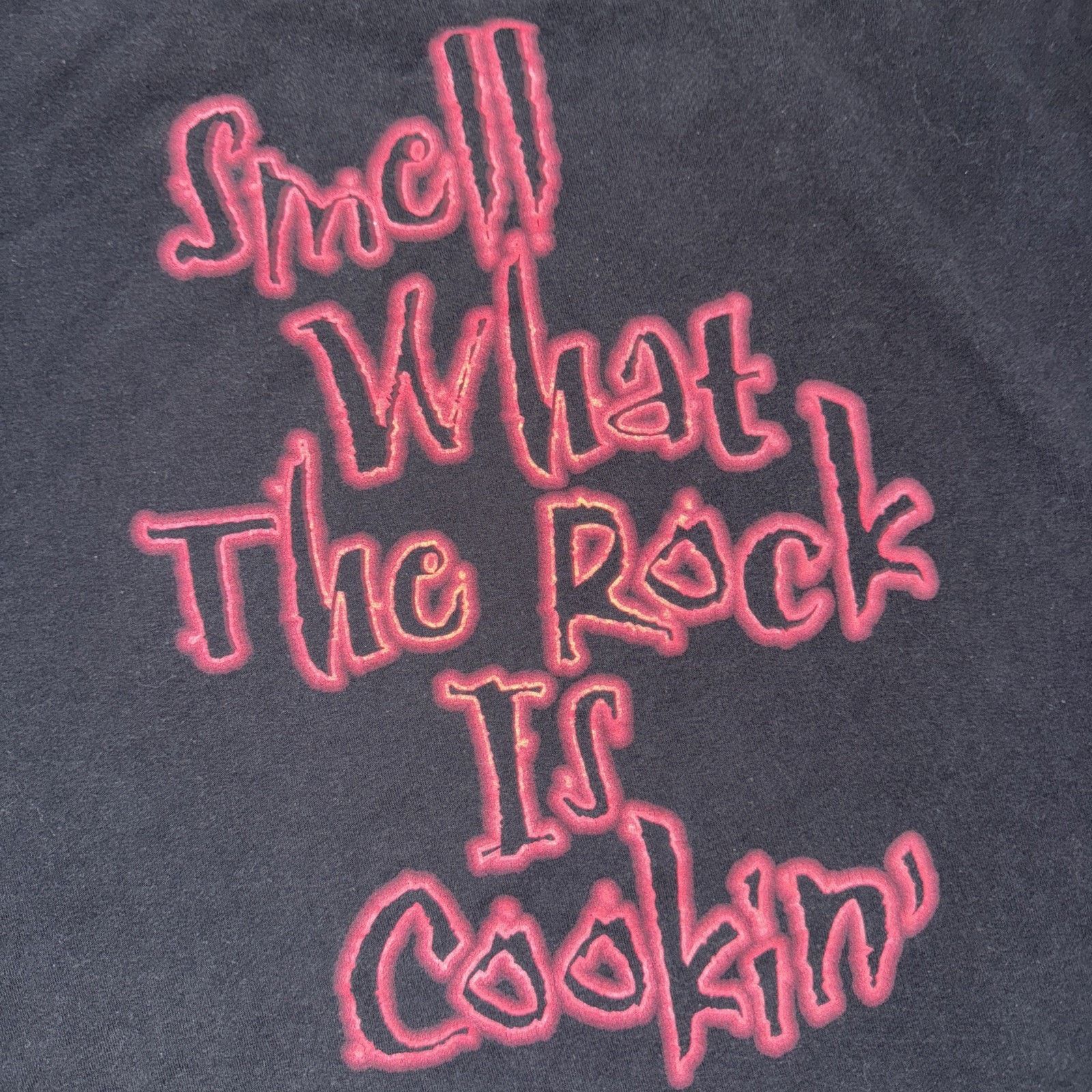 Vintage × WWE The Rock “Cooking” T-Shirt Black 3XL 27x28 Size US XXL / EU 58 / 5 - 5 Thumbnail